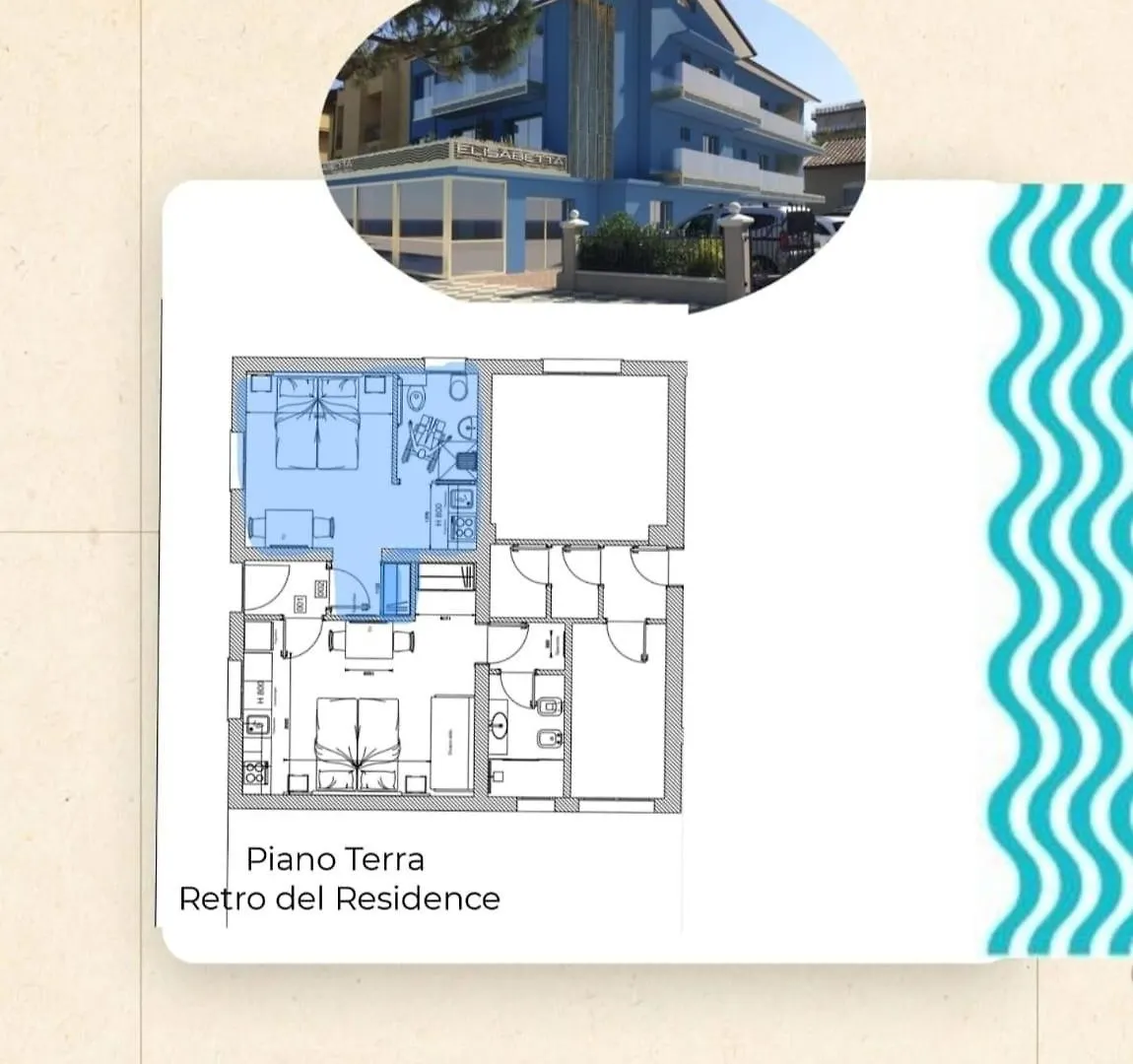 Bed and Breakfast Elisabetta Frontemare Cesenatico 0*,  Italia