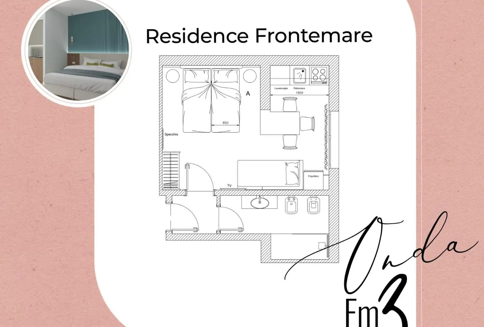 Bed and Breakfast Elisabetta Frontemare Cesenatico
