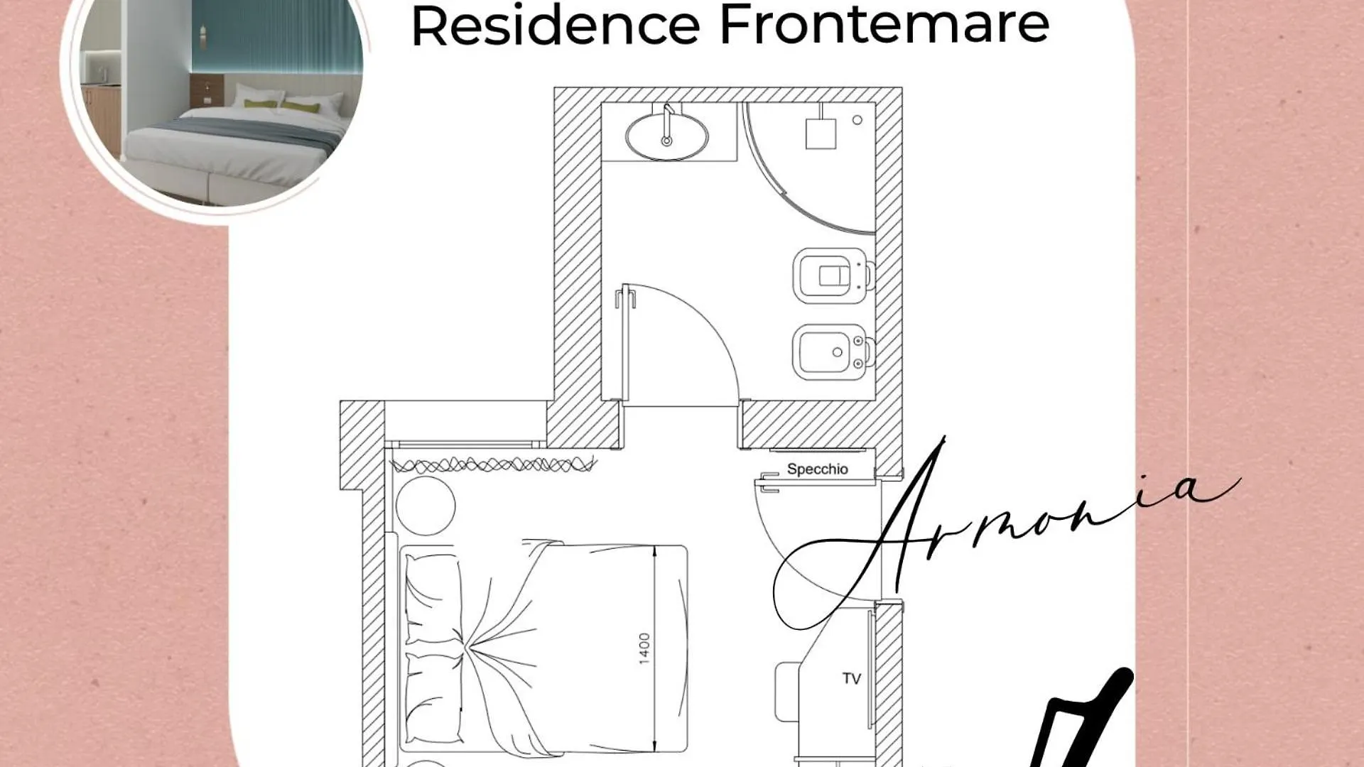 Bed and Breakfast Elisabetta Frontemare Cesenatico Italia